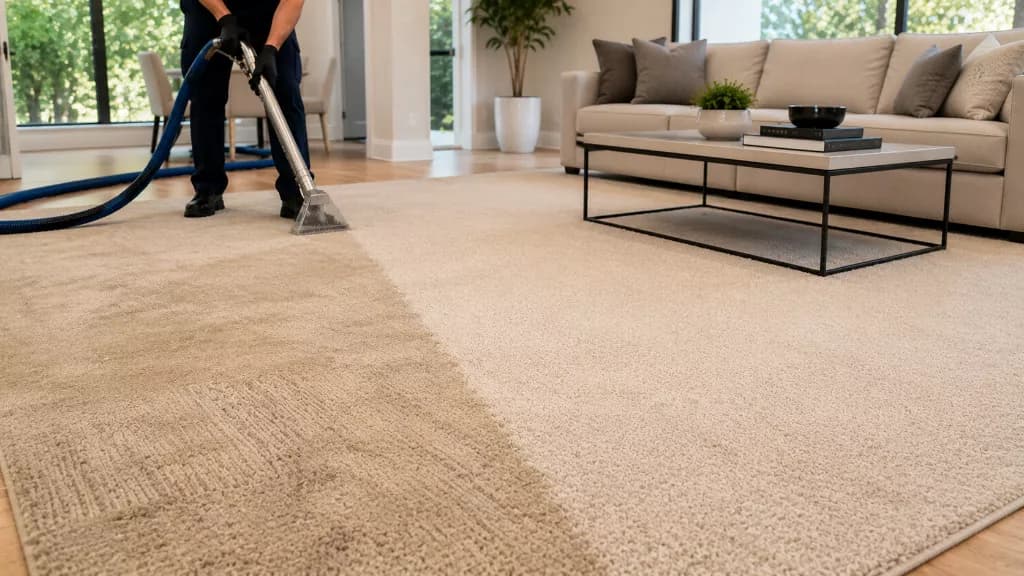 Carpet Restoration Before & After